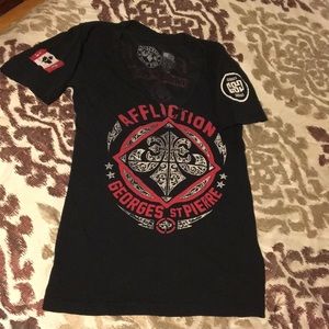 Affliction v-neck T-shirt